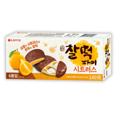 Десерт Chocolate Citrus Mochi Lotte Десерт Chocolate Citrus Mochi Lotte
