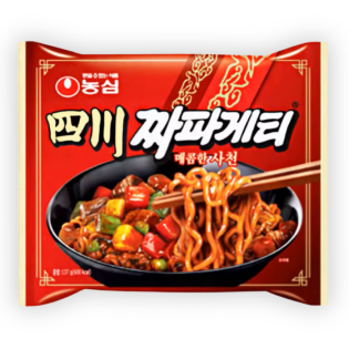 Локшина рамен Spicy Sichuan Chapagetti Nongshim
