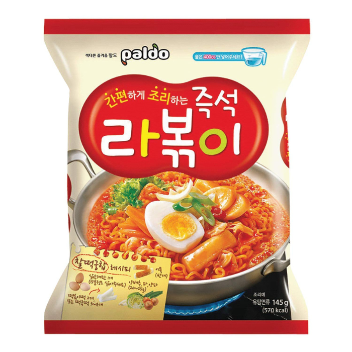 Купити гострий рамен Rabokki Noodle Paldo в магазині Wei-Mao.