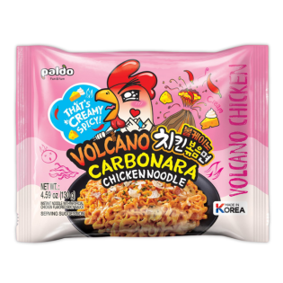 Локшина рамен Volcano Carbonara Paldo