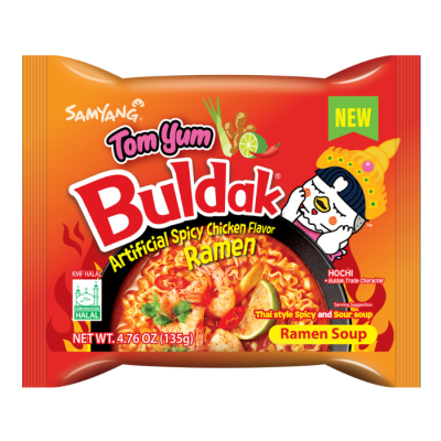 Суп рамен Buldak Tom Yum Samyang Суп рамен Buldak Tom Yum Samyang