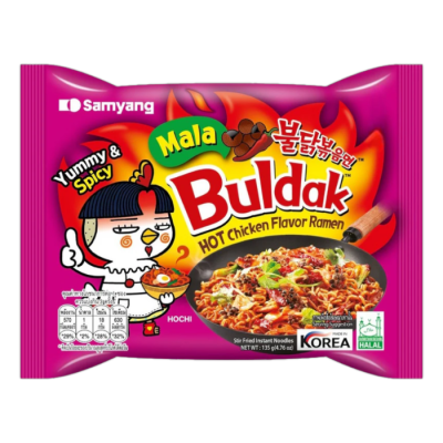 Локшина рамен Buldak Mala Samyang Локшина рамен Buldak Mala Samyang