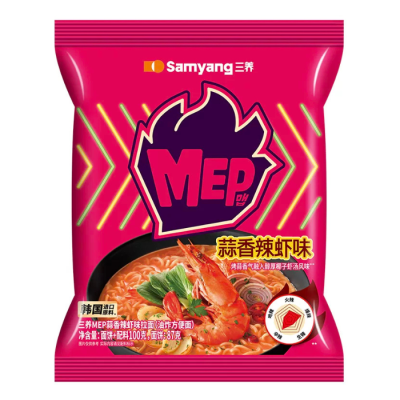 Суп MEP Grilled Garlic Shrimp Ramyeon Samyang Суп MEP Grilled Garlic Shrimp Ramyeon Samyang