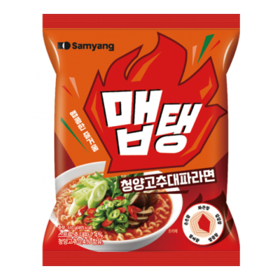 Суп Maptaeng Cheongyang Red Pepper Green Onion Ramen Samyang Суп Maptaeng Cheongyang Red Pepper Green Onion Ramen Samyang