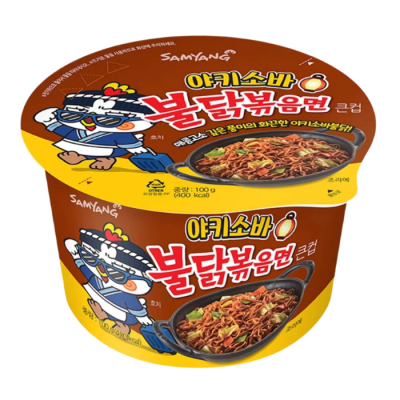 Локшина рамен Buldak Korean Yakisoba Samyang Big Bowl (корейська версія) Локшина рамен Buldak Korean Yakisoba Samyang Big Bowl (корейська версія)